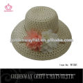 lady fashion hats straw visor hat summer new design